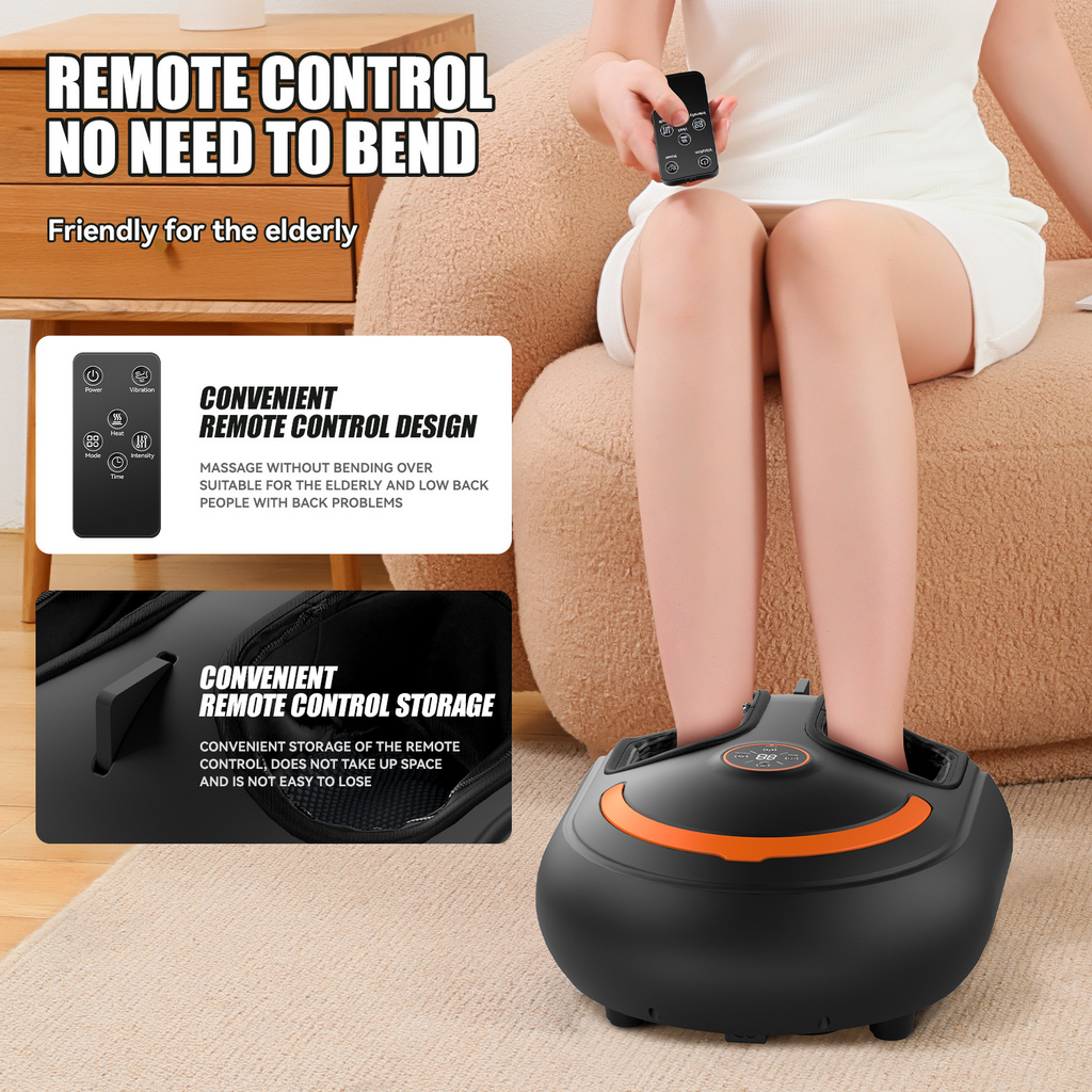 Multifunctional Remote Foot Massager